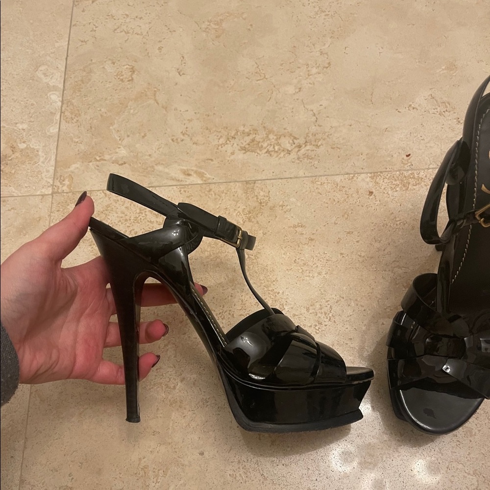 YSL tribute heels